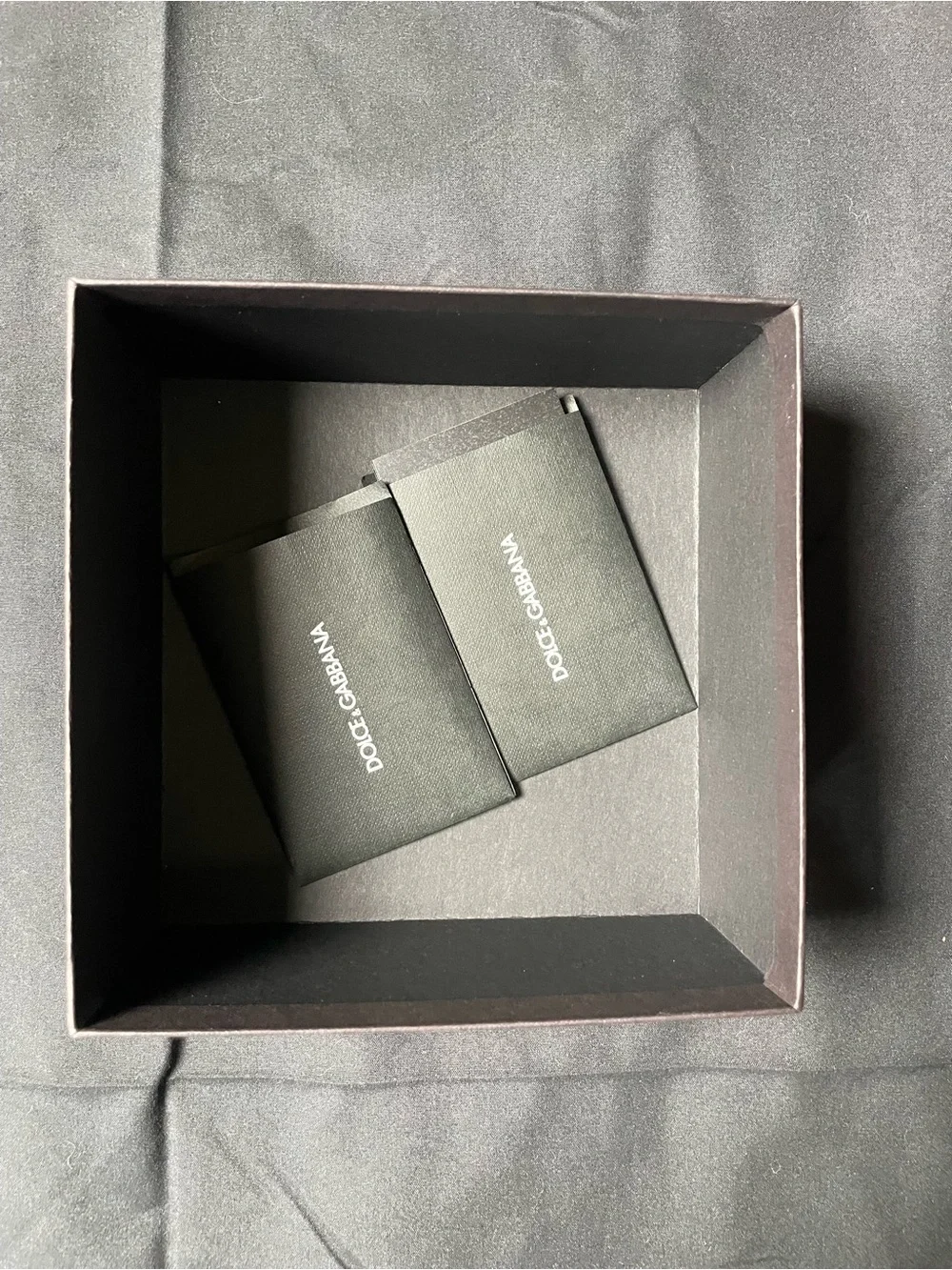 Dolce & Gabbana Empty Gift Box Dark Brown 6.3